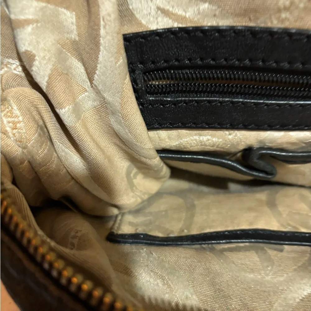 Michael kors Black Leather Handbag